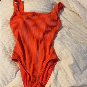 Michael Kors padded one piece bathing suit